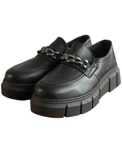  Δερμάτινο Γυναικείo Μοκασίνι - F687