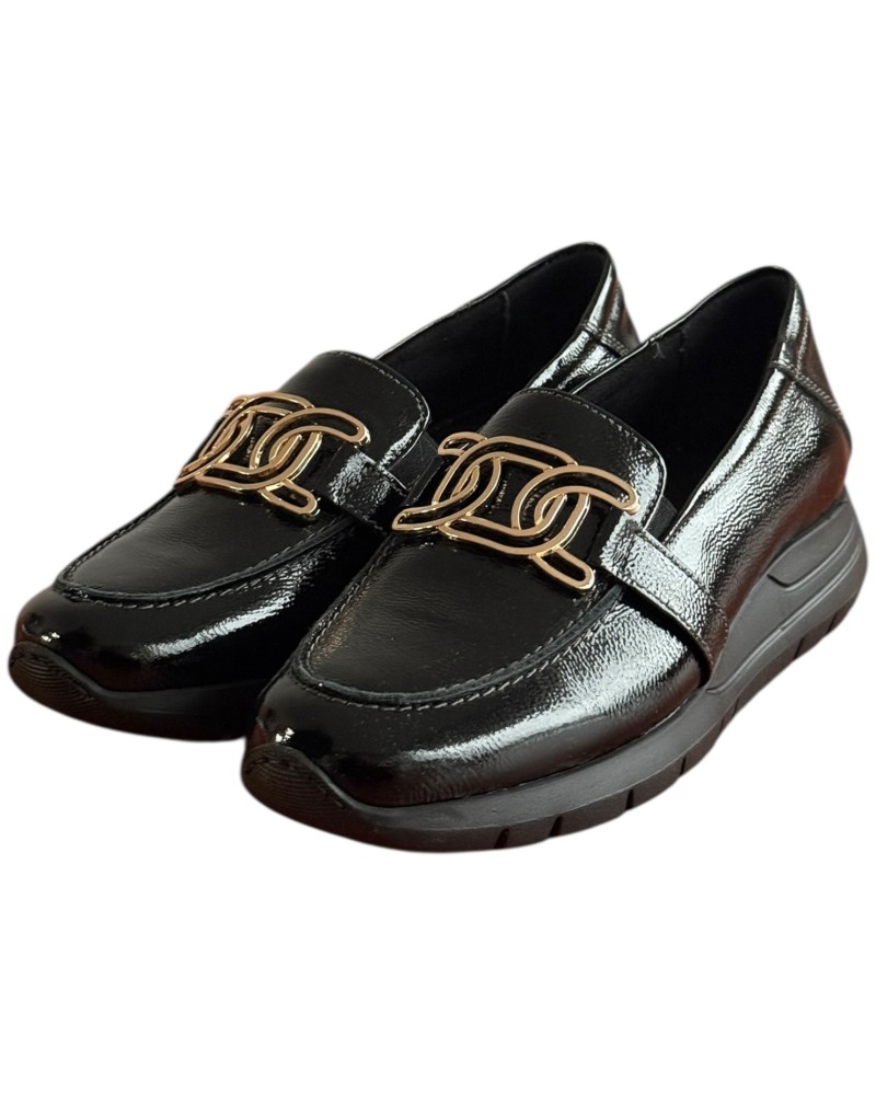  Δερμάτινο Γυναικείo Μοκασίνι - F688