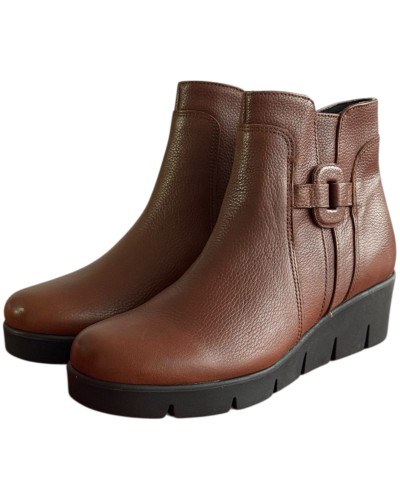 Δερμάτινο Γυναικείo Μποτάκι - F691