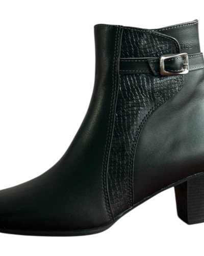 Δερμάτινο Γυναικείo Μποτάκι - F695