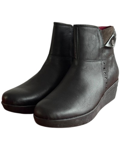 Δερμάτινο Γυναικείo Μποτάκι - F699