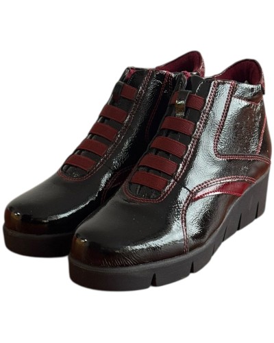 Δερμάτινο Γυναικείo Μποτάκι - F700