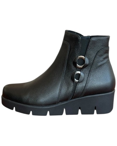 Δερμάτινο Γυναικείo Μποτάκι - F701