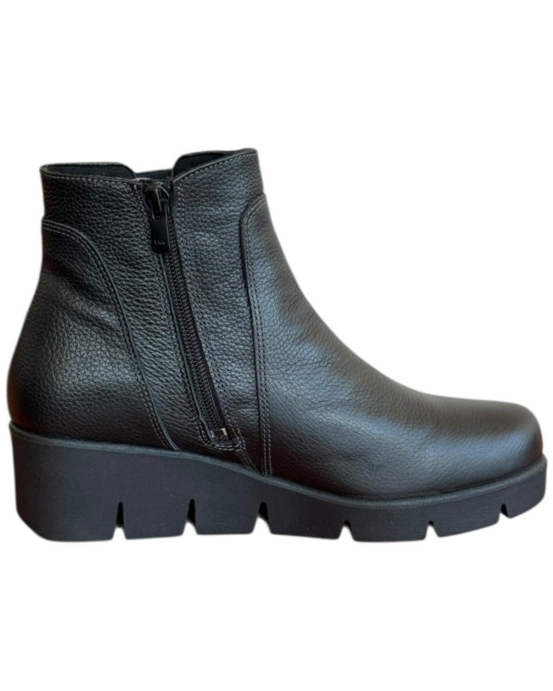 Δερμάτινο Γυναικείo Μποτάκι - F701