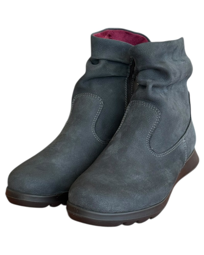 Δερμάτινο Γυναικείo Μποτάκι - F702