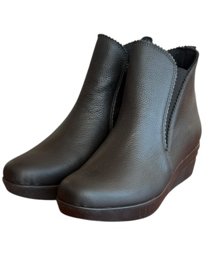 Δερμάτινο Γυναικείo Μποτάκι - F703