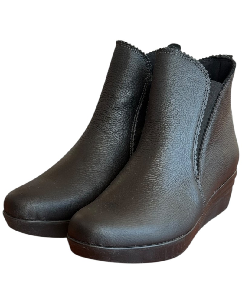 Δερμάτινο Γυναικείo Μποτάκι - F703