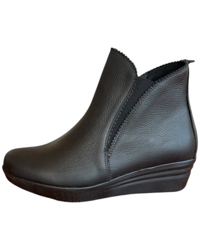 Δερμάτινο Γυναικείo Μποτάκι - F703