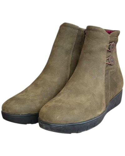 Δερμάτινο Γυναικείo Μποτάκι - F704