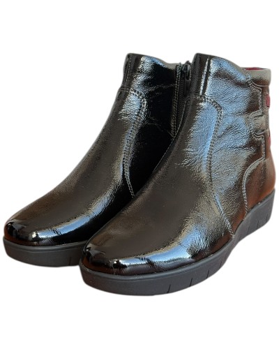 Δερμάτινο Γυναικείo Μποτάκι - F705