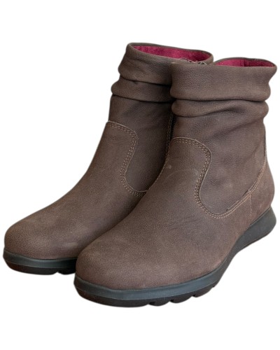 Δερμάτινο Γυναικείo Μποτάκι - F706