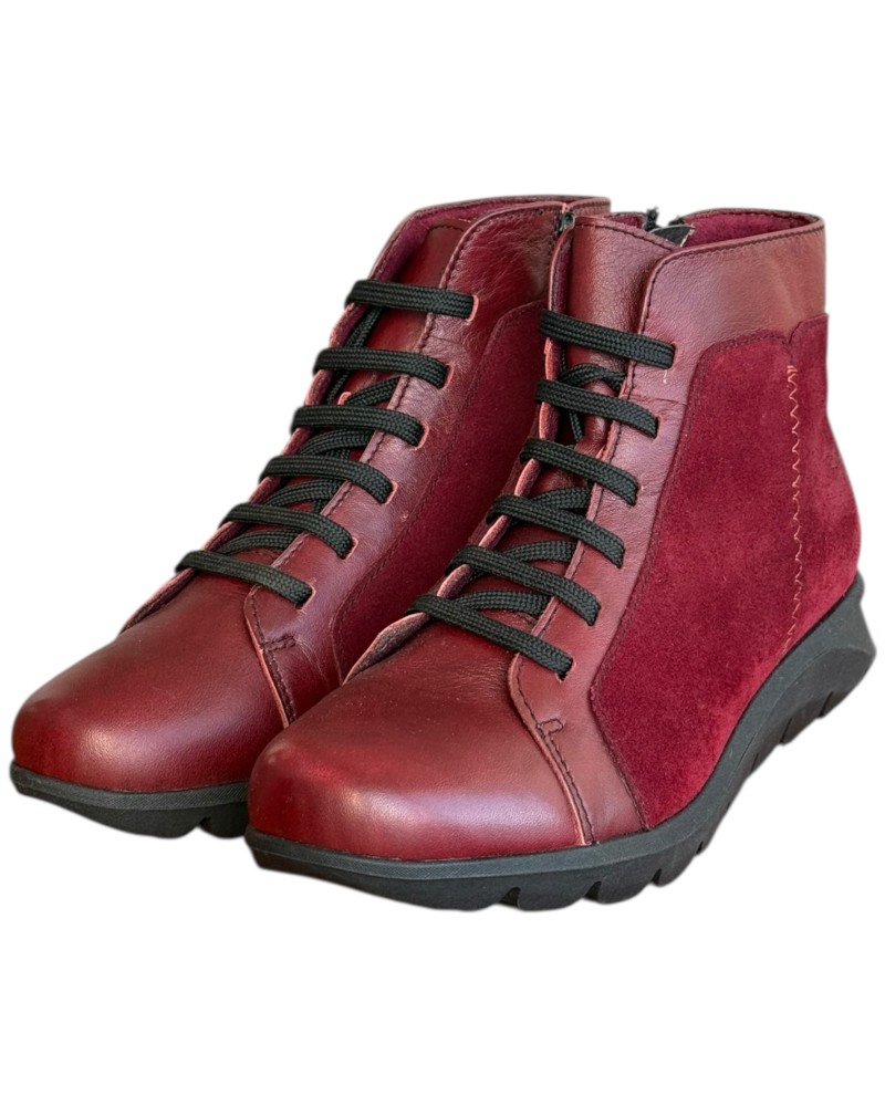 Δερμάτινο Γυναικείo Μποτάκι - F707