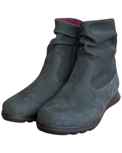 Δερμάτινο Γυναικείo Μποτάκι - F708