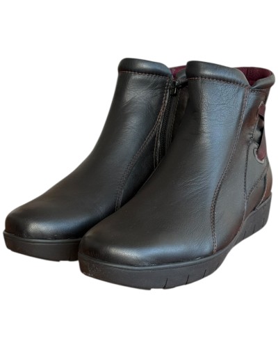 Δερμάτινο Γυναικείo Μποτάκι - F710