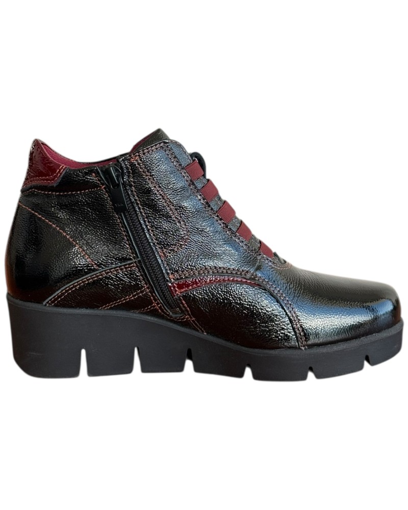 Δερμάτινο Γυναικείo Μποτάκι - F717