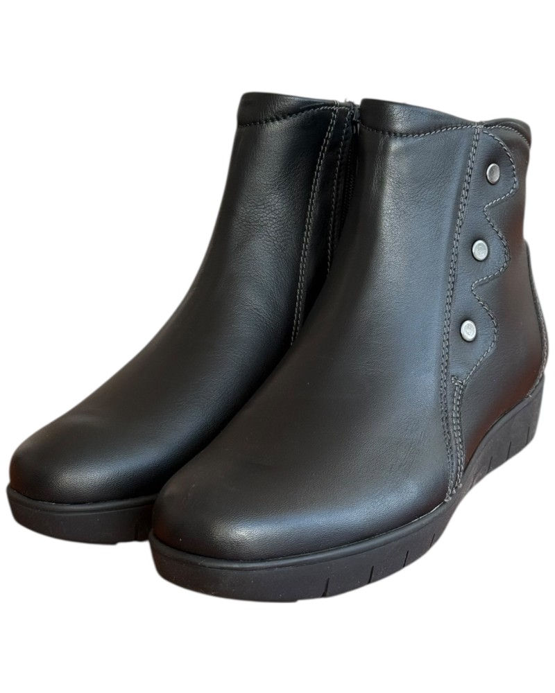 Δερμάτινο Γυναικείo Μποτάκι - F719