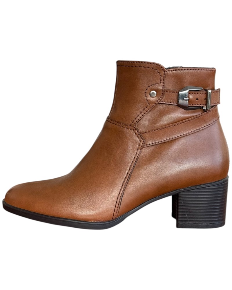 Δερμάτινο Γυναικείo Μποτάκι - F720