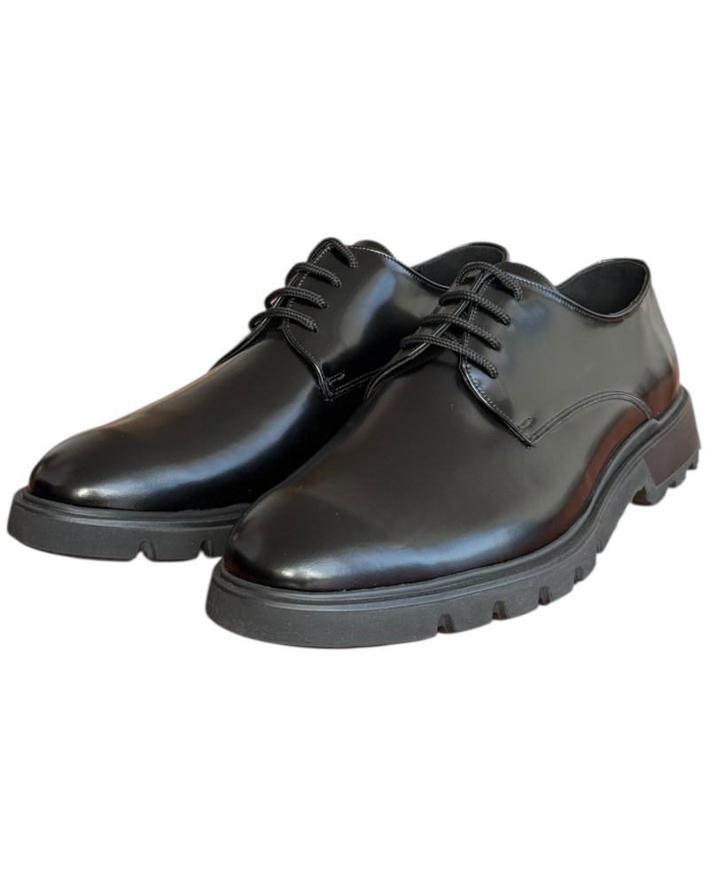  Δερμάτινο Ανδρικό Παπούτσι - F725