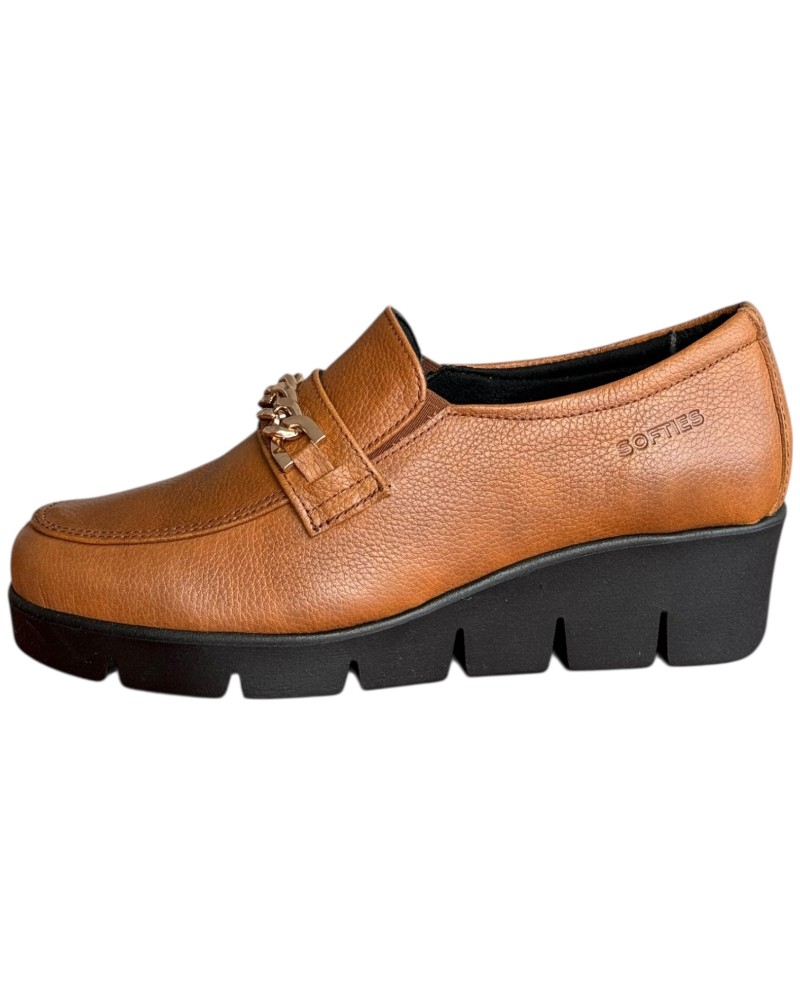  Δερμάτινο Γυναικείo Μοκασίνι - F739