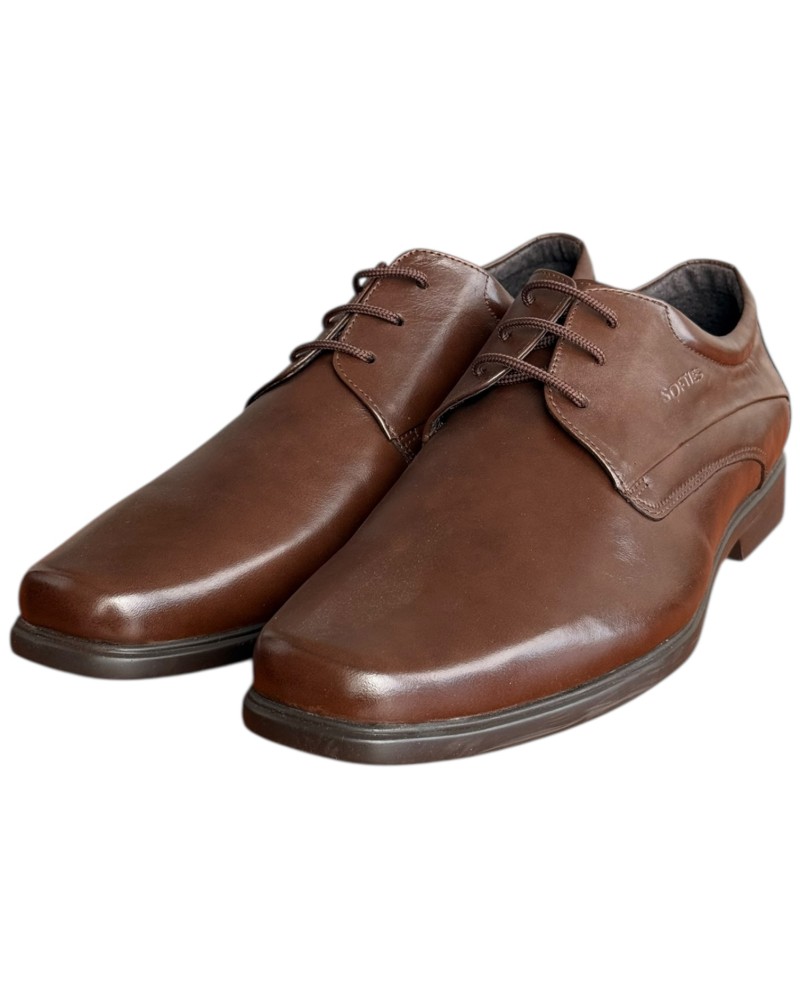  Δερμάτινο Ανδρικό Παπούτσι - F741