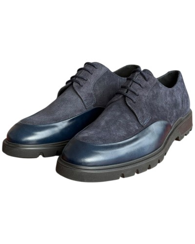  Δερμάτινο Ανδρικό Sneaker- F743