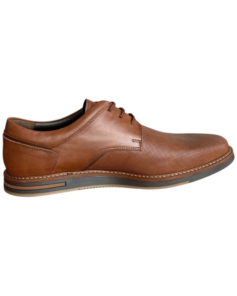  Δερμάτινο Ανδρικό Παπούτσι - F745