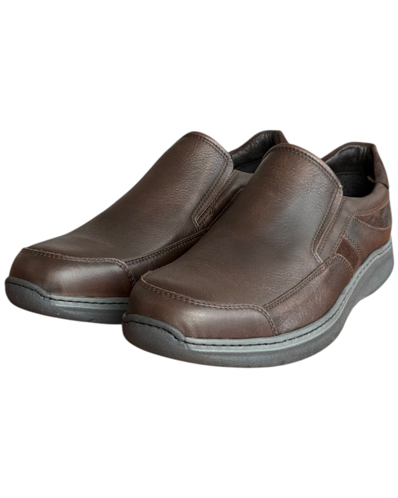  Δερμάτινο Ανδρικό Παπούτσι - F747