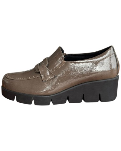  Δερμάτινο Γυναικείo Μοκασίνι - F748