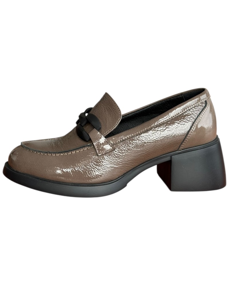  Δερμάτινο Γυναικείo Μοκασίνι - F757