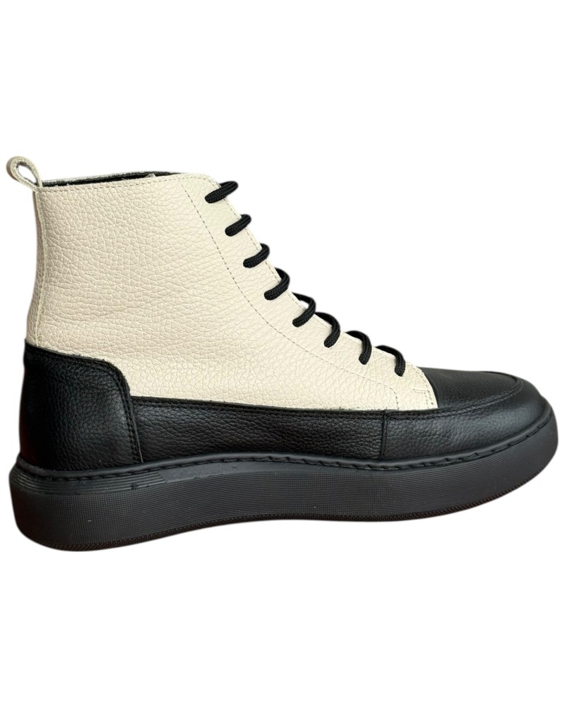 Δερμάτινο Γυναικείo Μποτάκι - F761