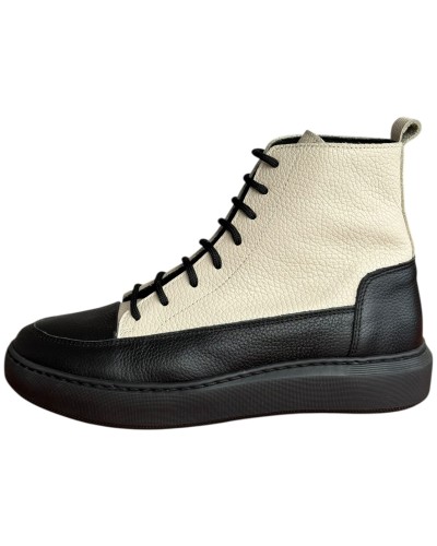 Δερμάτινο Γυναικείo Μποτάκι - F761