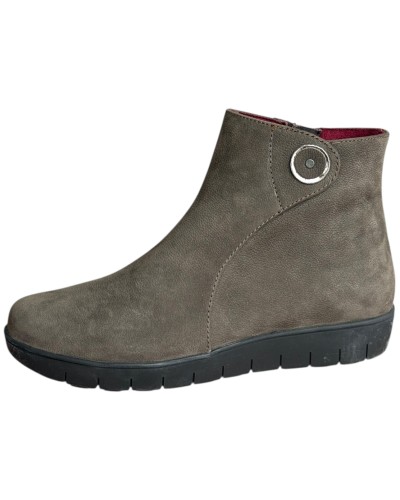 Δερμάτινο Γυναικείo Μποτάκι - F763