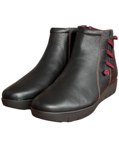 Δερμάτινο Γυναικείo Μποτάκι - F765