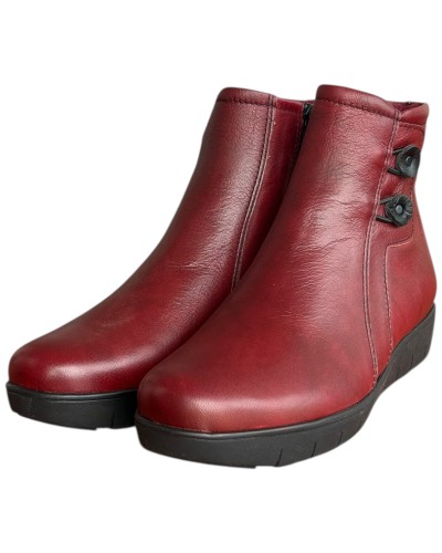 Δερμάτινο Γυναικείo Μποτάκι - F768