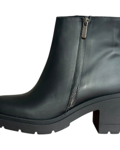 Δερμάτινο Γυναικείo Μποτάκι - F773