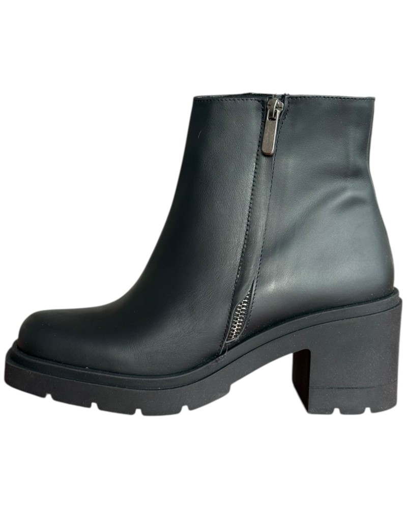 Δερμάτινο Γυναικείo Μποτάκι - F773