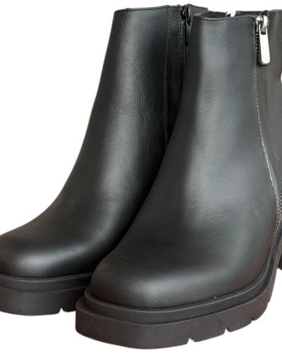 Δερμάτινο Γυναικείo Μποτάκι - F773