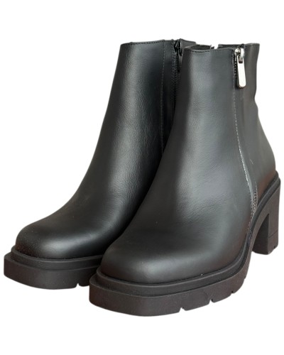 Δερμάτινο Γυναικείo Μποτάκι - F773