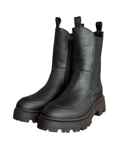 Δερμάτινο Γυναικείo Μποτάκι - F774