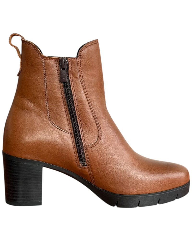 Δερμάτινο Γυναικείo Μποτάκι - F778