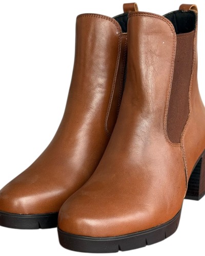 Δερμάτινο Γυναικείo Μποτάκι - F778