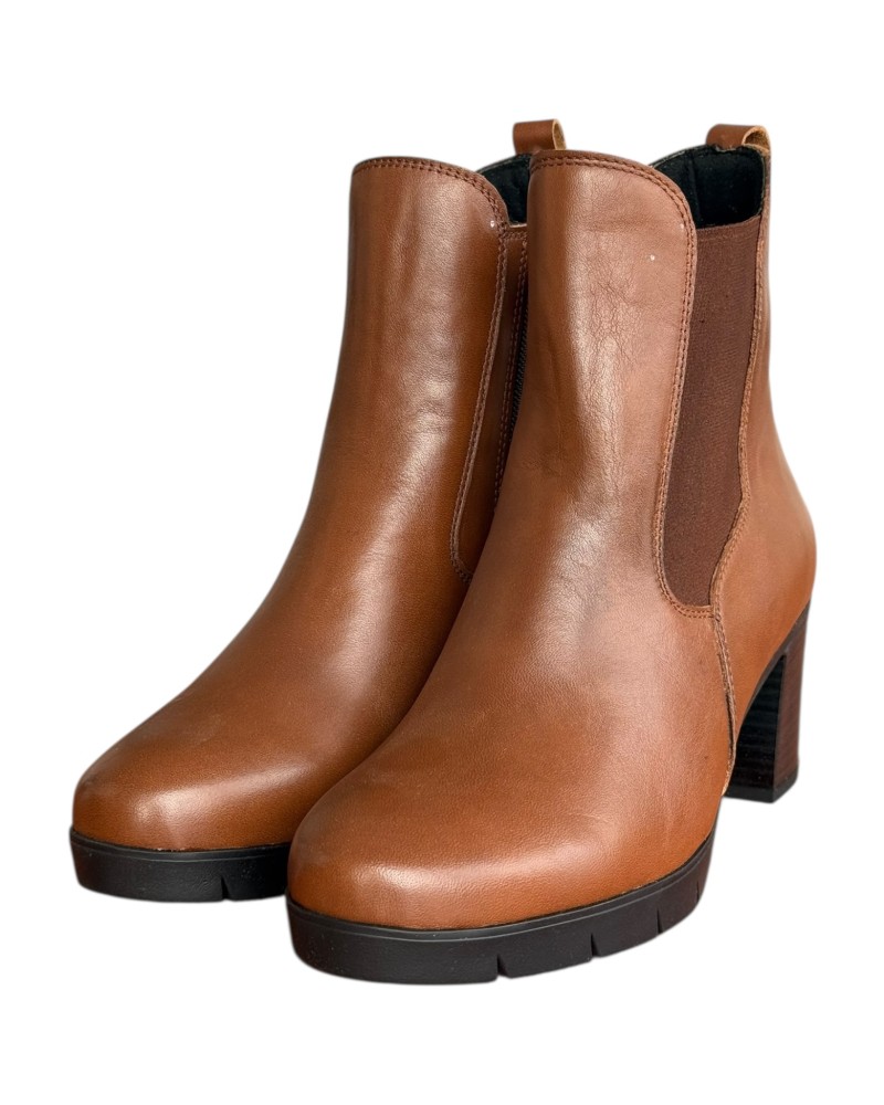 Δερμάτινο Γυναικείo Μποτάκι - F778