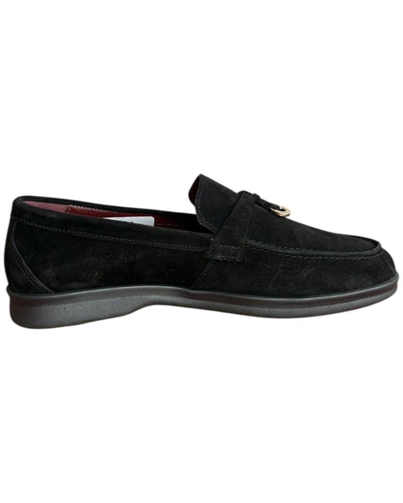  Δερμάτινο Γυναικείo Μοκασίνι - F780