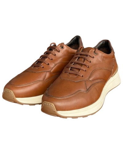  Δερμάτινο Ανδρικό Sneaker- F792