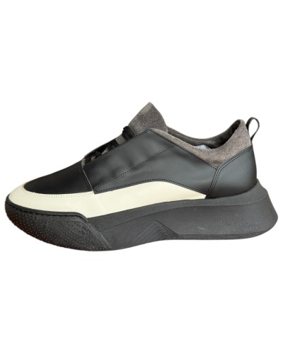  Δερμάτινο Ανδρικό Sneaker- F795
