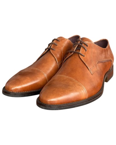  Δερμάτινο Ανδρικό Παπούτσι - F801