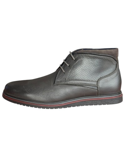  Δερμάτινο Ανδρικό Μποτάκι - F804