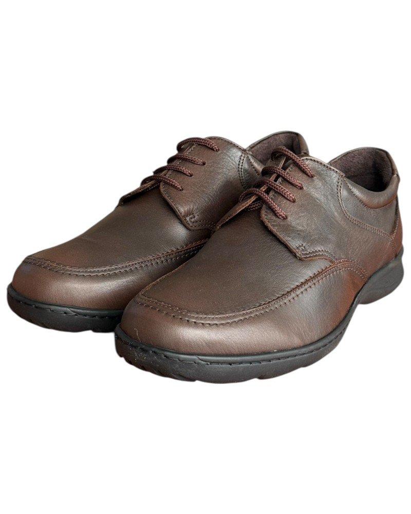  Δερμάτινο Ανδρικό Παπούτσι - F817