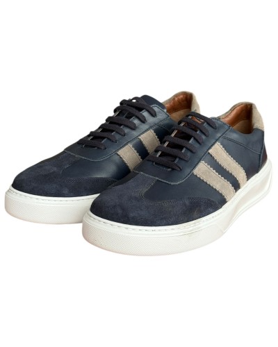  Δερμάτινο Ανδρικό Sneaker- F829