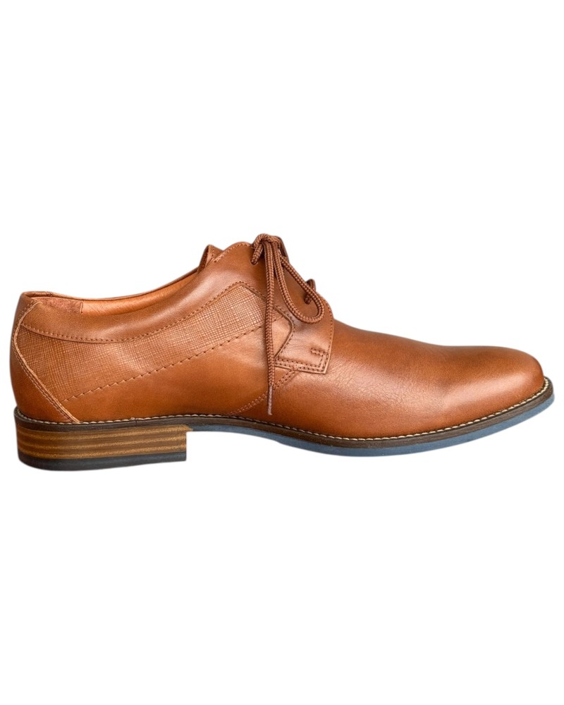  Δερμάτινο Ανδρικό Παπούτσι - F837